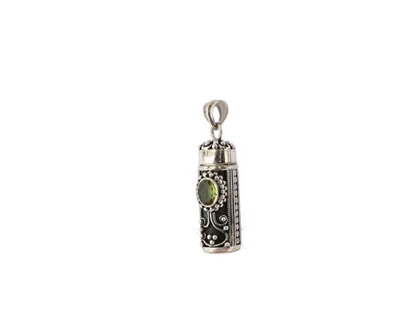 love messenger locket pendant-Peridot